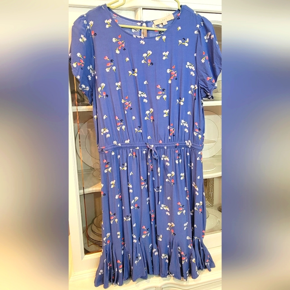 LOFT floral dress